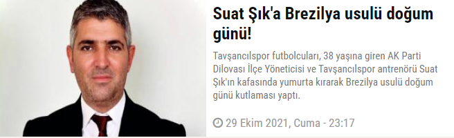 suat şık haberleri