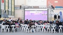 Gebze'de açık havada sinema keyfi