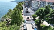 Karamürsel Plaj Yolu Caddesi yenilendi