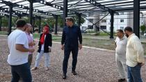 Başkan Kocaman Ataevler Kent Çarşısı’nda çalışmaları inceledi