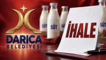 Darıca Belediyesi süt ve süt ürünleri alımı için ihaleye çıkıyor