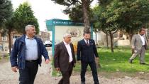 Başkan Ömeroğlu, Diliskelesi'ndeki çalışmaları yerinde inceledi